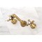 Kingston Brass Roman Tub Faucet, Antique Brass, Wall Mount KS7023AX - alternate 3